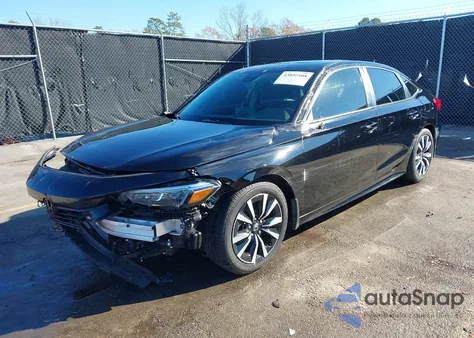 2024 Honda Civic Ex z USA, uszkodzony, nr VIN 2HGFE1F7XRH318353